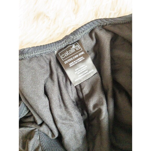 Catalina - Women’s Black One Piece Swim Suit size 2X - Picture 5 of 7